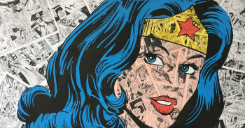 Œuvre contemporaine nommée « Wonder Woman! », Réalisée par STARD
