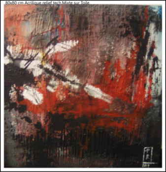 Œuvre contemporaine nommée « Peinture 3333 », Réalisée par ROBERT PABDI