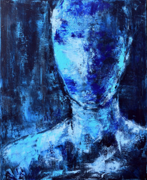 Œuvre contemporaine nommée « Mon nom est Bleu », Réalisée par HéLèNE ZENATTI