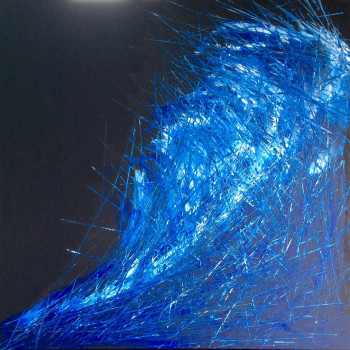 Œuvre contemporaine nommée « Emotion », Réalisée par JALILA LAHMAR