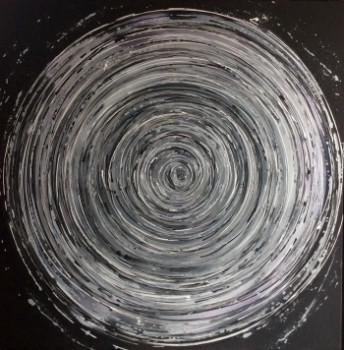 Œuvre contemporaine nommée « Round », Réalisée par JALILA LAHMAR