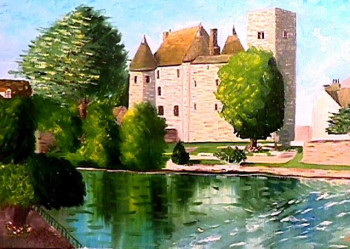 Œuvre contemporaine nommée « Le Château de Nemours. », Réalisée par BOUTIN