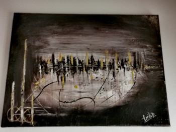 Œuvre contemporaine nommée « Dark », Réalisée par EMILIE