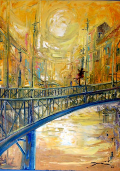 Œuvre contemporaine nommée « Passerelle st Vincent », Réalisée par TIRADO
