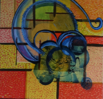 Œuvre contemporaine nommée « sphère 21    kaléidoscope », Réalisée par MARIE-LAURE MELINAND