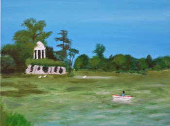 Œuvre contemporaine nommée « Bois de Vincennes », Réalisée par MARIANNE LYNCH