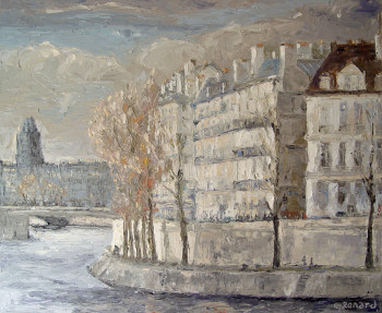 Œuvre contemporaine nommée « 91 Quai d'Orleans », Réalisée par CHRISTIAN RENARD