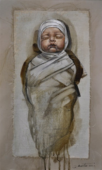 Œuvre contemporaine nommée « Nativité », Réalisée par FRéDéRIC MARTIN