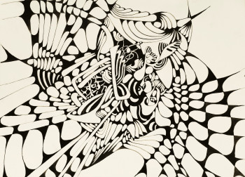 Œuvre contemporaine nommée « Oiseau », Réalisée par DAYVA ACHIKHMAN