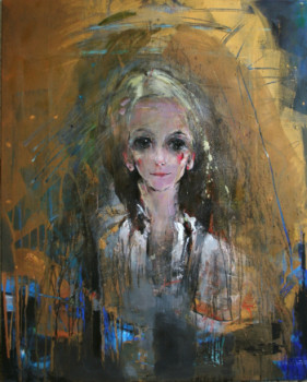 Œuvre contemporaine nommée « Miroir - Hommage à Andrei Tarkovski », Réalisée par GRAZYNA TARKOWSKA