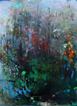 Œuvre contemporaine nommée « Doux automne », Réalisée par GRAZYNA TARKOWSKA