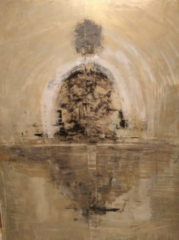 Œuvre contemporaine nommée « Vision intérieure de la chapelle », Réalisée par GRUBERT