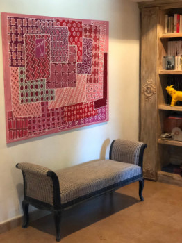 Œuvre contemporaine nommée « ecare rouge », Réalisée par DAVID