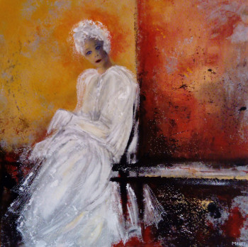 Œuvre contemporaine nommée « NOELINE », Réalisée par MIREILLE MAURY