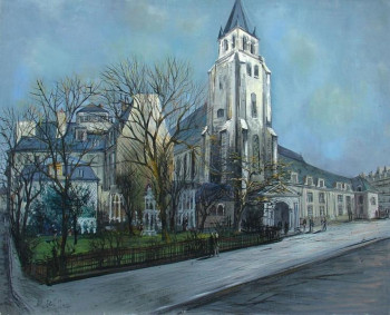 Œuvre contemporaine nommée « St Germain des prés », Réalisée par MAURICE BUFFET