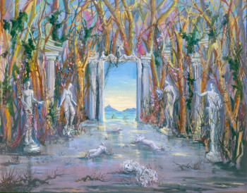 Œuvre contemporaine nommée « Le parc aux statues », Réalisée par MAURICE BUFFET