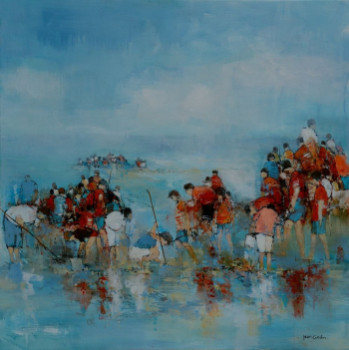 Œuvre contemporaine nommée « equinoxe », Réalisée par JEAN GODIN