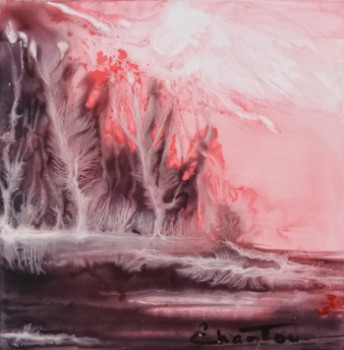 Œuvre contemporaine nommée « Aquarelle 3420 », Réalisée par CHANTOU