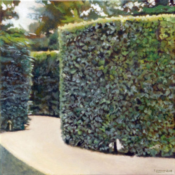 Œuvre contemporaine nommée « Jardin N°8 », Réalisée par PATRICE LANNOY