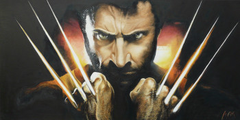 Œuvre contemporaine nommée « Wolverine », Réalisée par ALAIN MAILLOT
