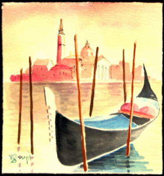 Œuvre contemporaine nommée « Venise », Réalisée par BURGI