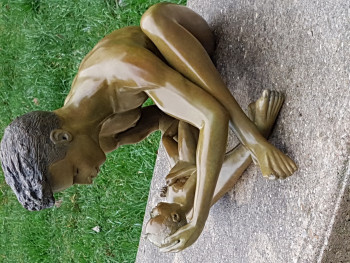 Œuvre contemporaine nommée « MILLION bronze 5630 € », Réalisée par COUDRAIN-SCULPTEUR