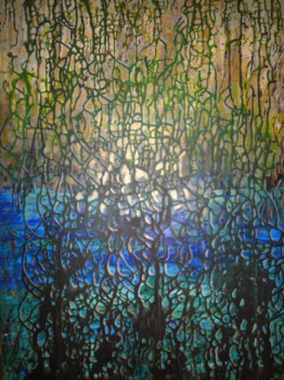 Œuvre contemporaine nommée « mangrove », Réalisée par MARIE NUTTALL