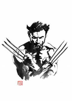 Œuvre contemporaine nommée « wolverine », Réalisée par PECHANE SUMIE