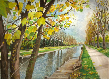 Œuvre contemporaine nommée « canal, France 1 », Réalisée par MANSOURI