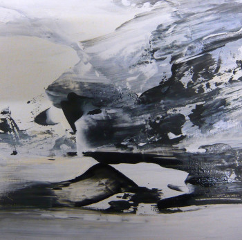 Œuvre contemporaine nommée « Peinture acrylique 3511 », Réalisée par MUSTAPHA BELKOUCH
