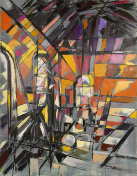 Œuvre contemporaine nommée « Atelier rêvé », Réalisée par GENEVIèVE NORMAND