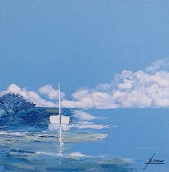 Œuvre contemporaine nommée « Bréhat », Réalisée par BERNARD CAHUE