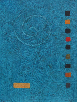 Œuvre contemporaine nommée « Spirale », Réalisée par YVES GEERAERTS