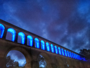 Aqueduc night Sur le site d’ARTactif