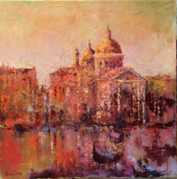 Œuvre contemporaine nommée « San Giorgio Maggiore 2 », Réalisée par ALAIN COJAN