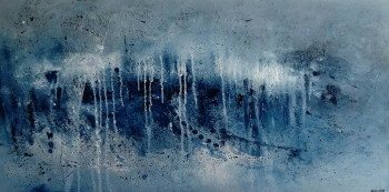 Œuvre contemporaine nommée « TURBULENCE 2 », Réalisée par MIREILLE MAURY