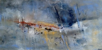 Œuvre contemporaine nommée « TURBULENCE 6 », Réalisée par MIREILLE MAURY