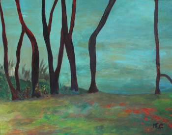Œuvre contemporaine nommée « sujets vivants », Réalisée par MARIA COUTINHO / MARIA C.