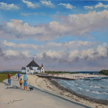 Contemporary work named « Promenade à Penvins », Created by JOSé DAOUDAL