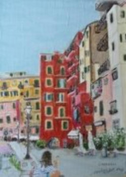 Œuvre contemporaine nommée « Camogli », Réalisée par FRANCIS MICHOT