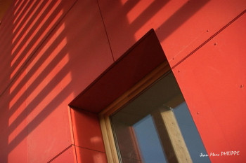 Œuvre contemporaine nommée « EN ROUGE ET NOIR », Réalisée par JEAN-MARC PHILIPPE