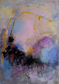 Œuvre contemporaine nommée « BORDS DE MER », Réalisée par MIREILLE MAURY