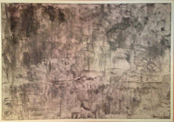 Œuvre contemporaine nommée « brouillard », Réalisée par ROEMY