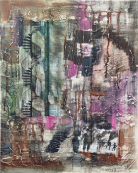 Œuvre contemporaine nommée « Monter », Réalisée par ROEMY
