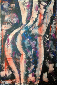 Œuvre contemporaine nommée « Nu 3 », Réalisée par ROEMY