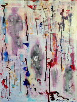 Œuvre contemporaine nommée « Silhouettes », Réalisée par ROEMY