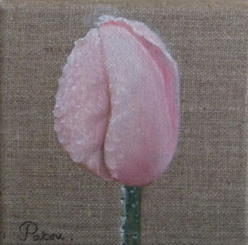 Œuvre contemporaine nommée « Tulipe candide », Réalisée par PATCHA CRéATION