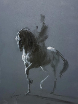 Œuvre contemporaine nommée « Pas de deux », Réalisée par GUERY
