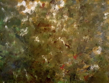Œuvre contemporaine nommée « Lumière d’automne », Réalisée par IIIOHAND