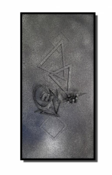 Œuvre contemporaine nommée « Men and Geometry », Réalisée par BENJAMIN ISSNER